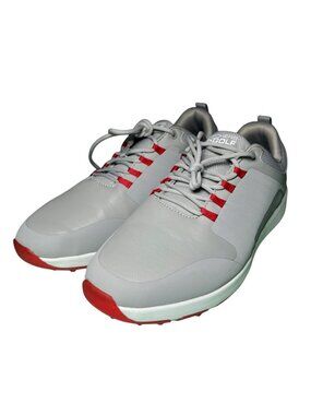 Skechers GO GOLF Elite 4 Victory Mens Golf Shoes Size 8.5 Gray Red Grip Flex